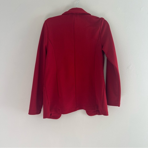 Maurices Vibrant Red Women's Med Blazer - Picture 4 of 4